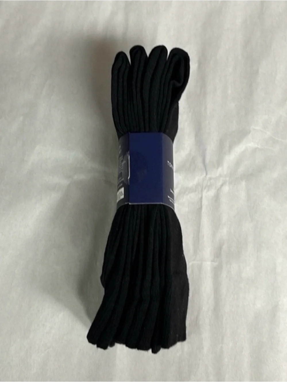 New Tommy Hilfiger Socks Men’s 4 Pair Black Dress Crew Socks Casual Preppy